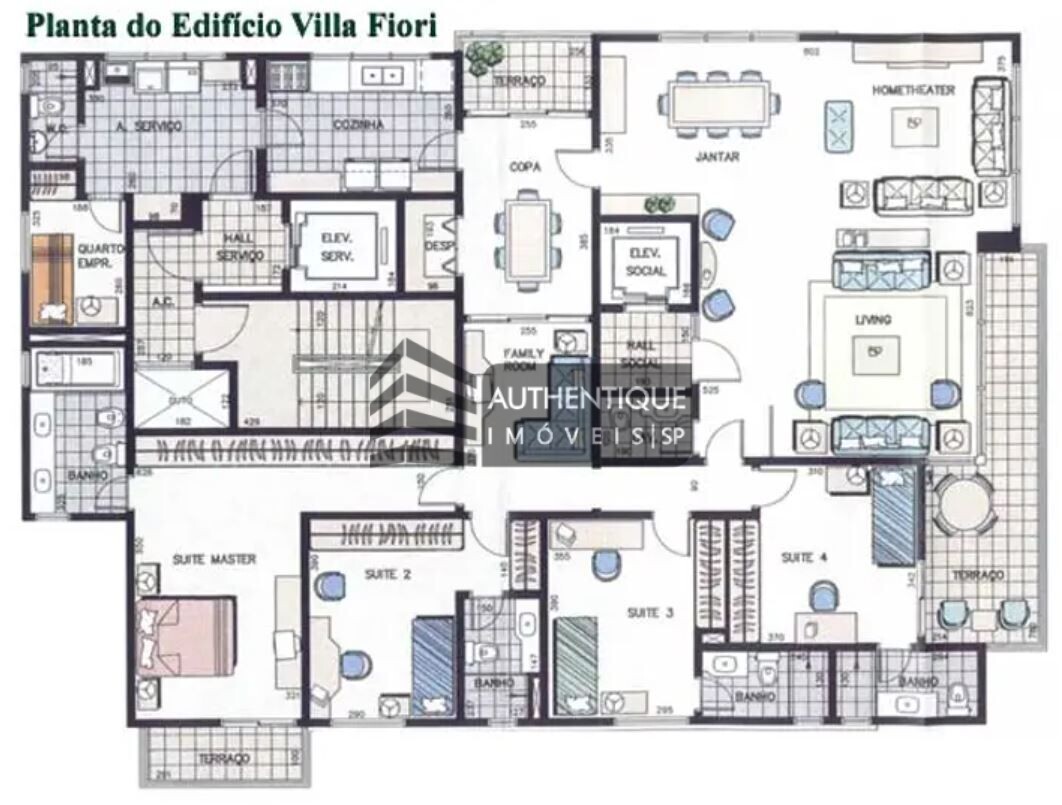 Apartamento à venda com 4 quartos, 234m² - Foto 16