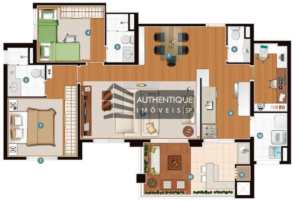 Apartamento à venda com 3 quartos, 92m² - Foto 25