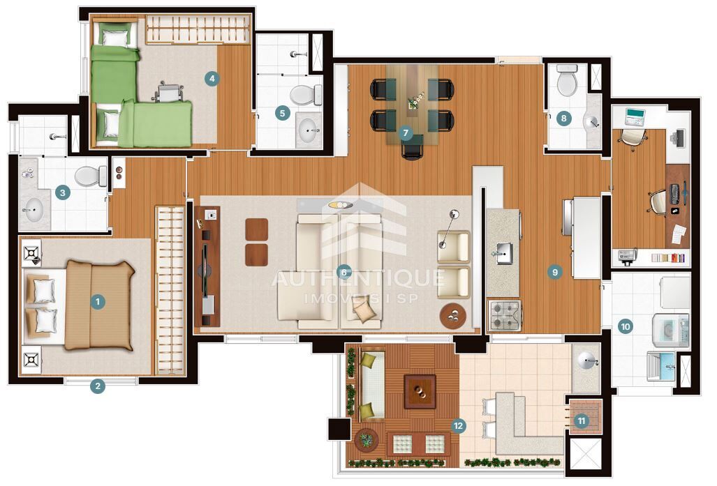 Apartamento, 3 quartos, 92 m² - Foto 25
