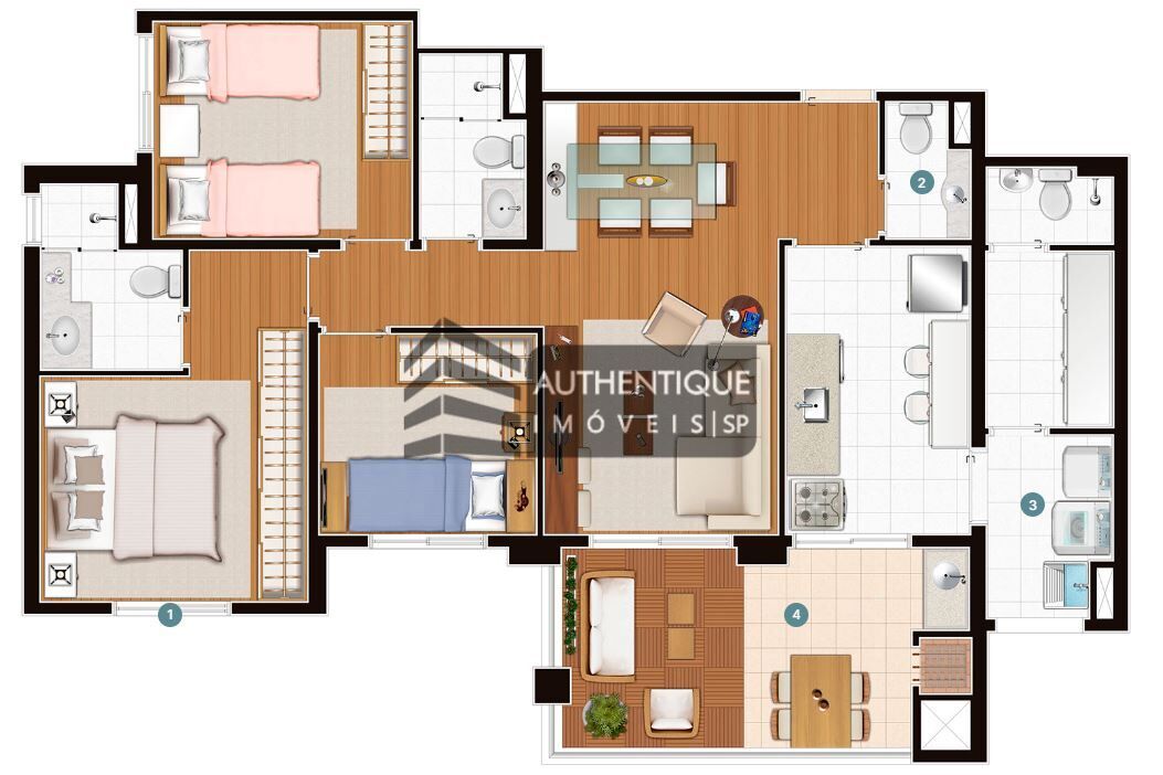 Apartamento à venda com 3 quartos, 92m² - Foto 26