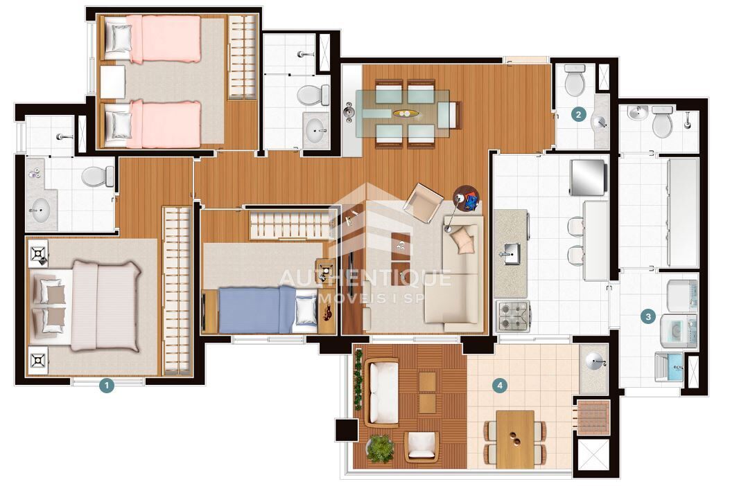 Apartamento, 3 quartos, 92 m² - Foto 26