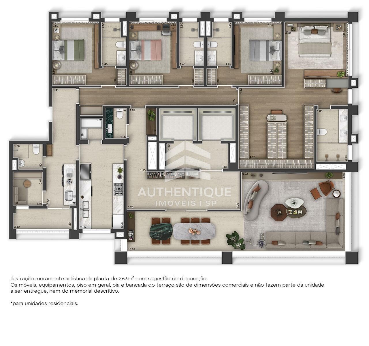 Apartamento, 3 quartos, 207 m² - Foto 27