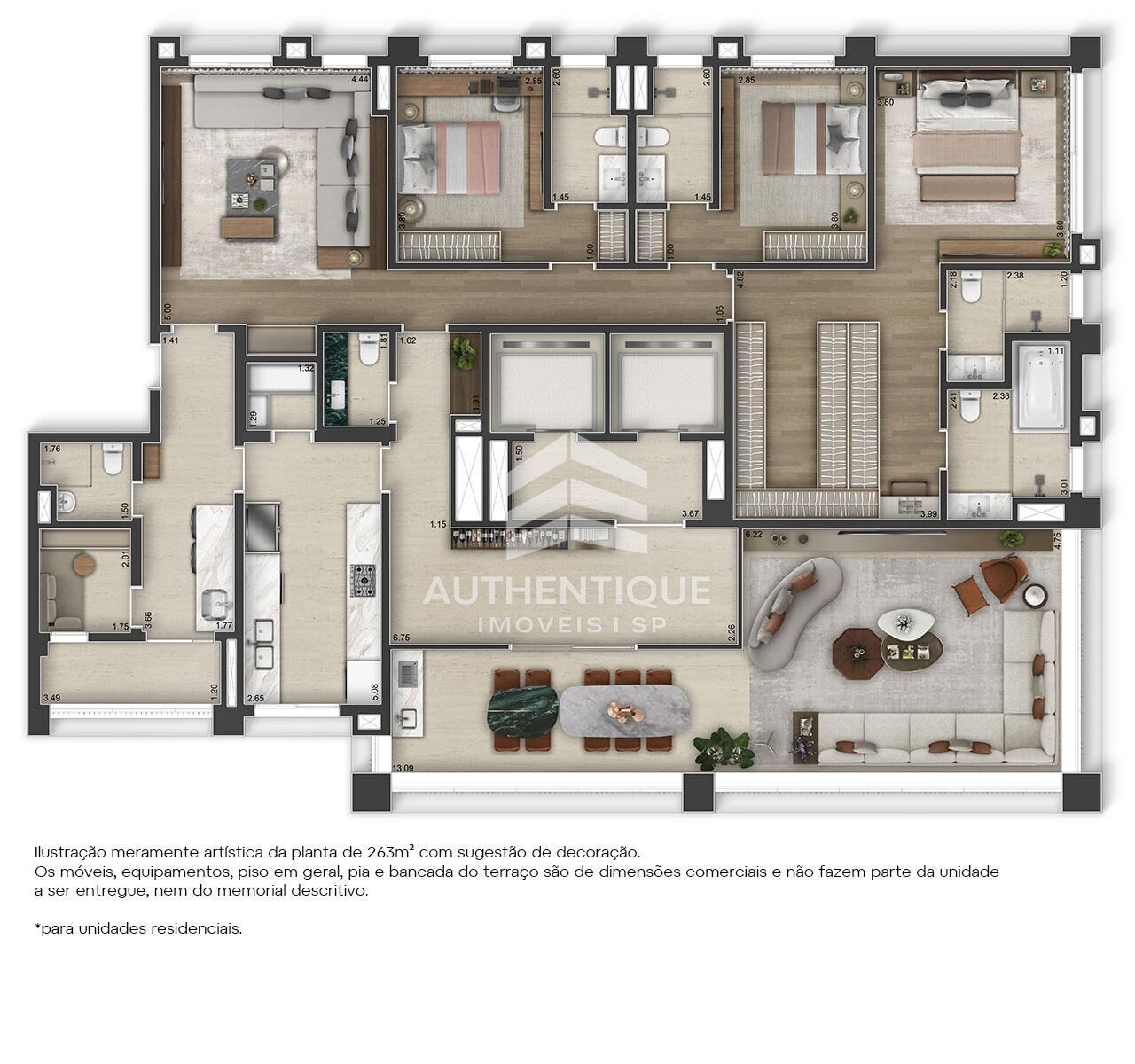 Apartamento, 3 quartos, 207 m² - Foto 29