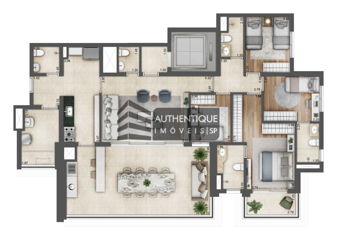 Cobertura à venda com 4 quartos, 300m² - Foto 49