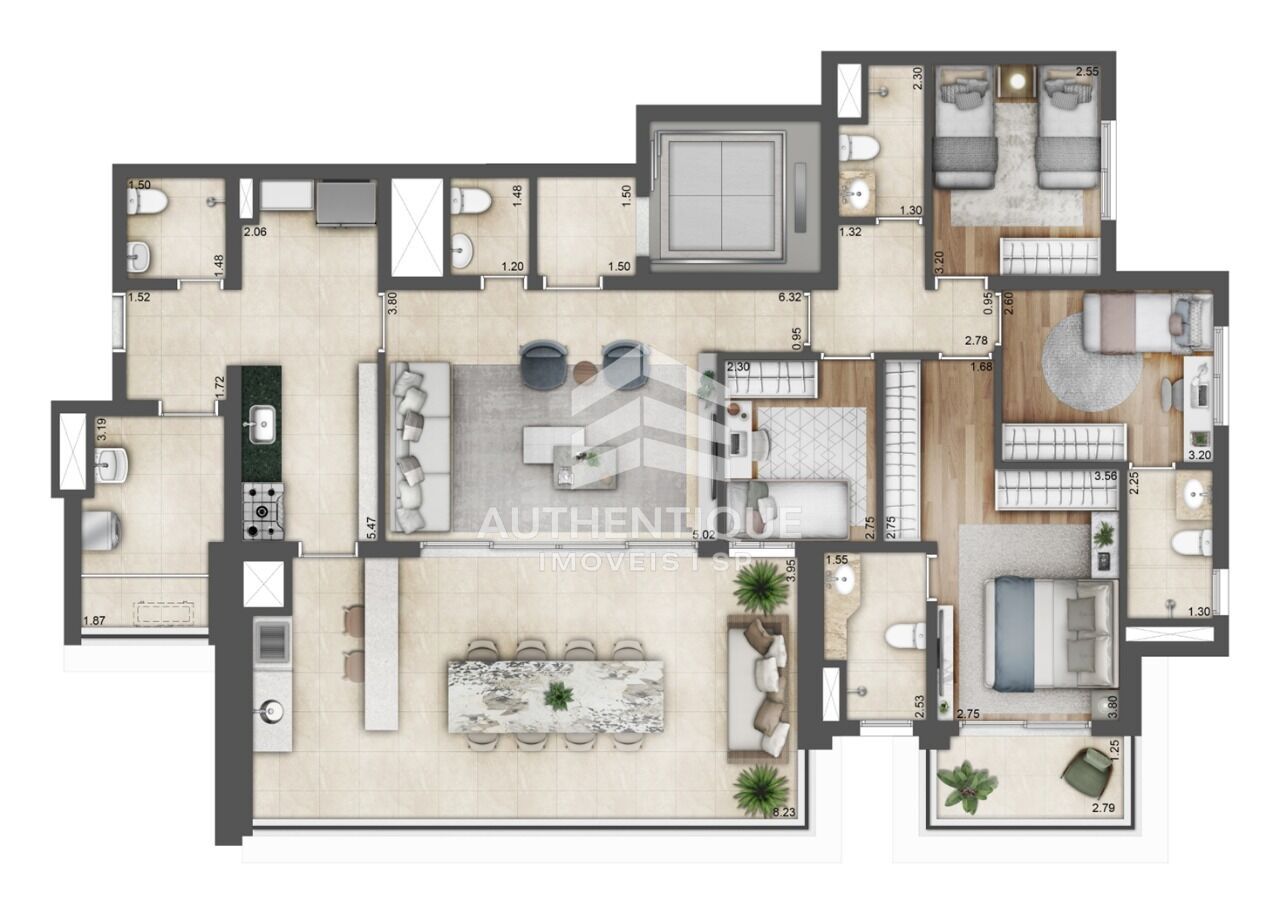 Cobertura, 4 quartos, 300 m² - Foto 49