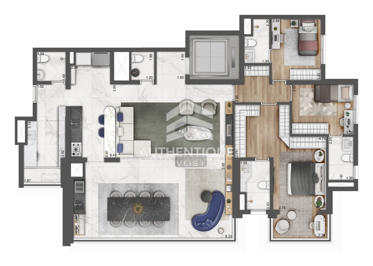 Cobertura, 4 quartos, 300 m² - Foto 47