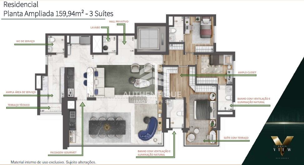 Cobertura, 4 quartos, 300 m² - Foto 48