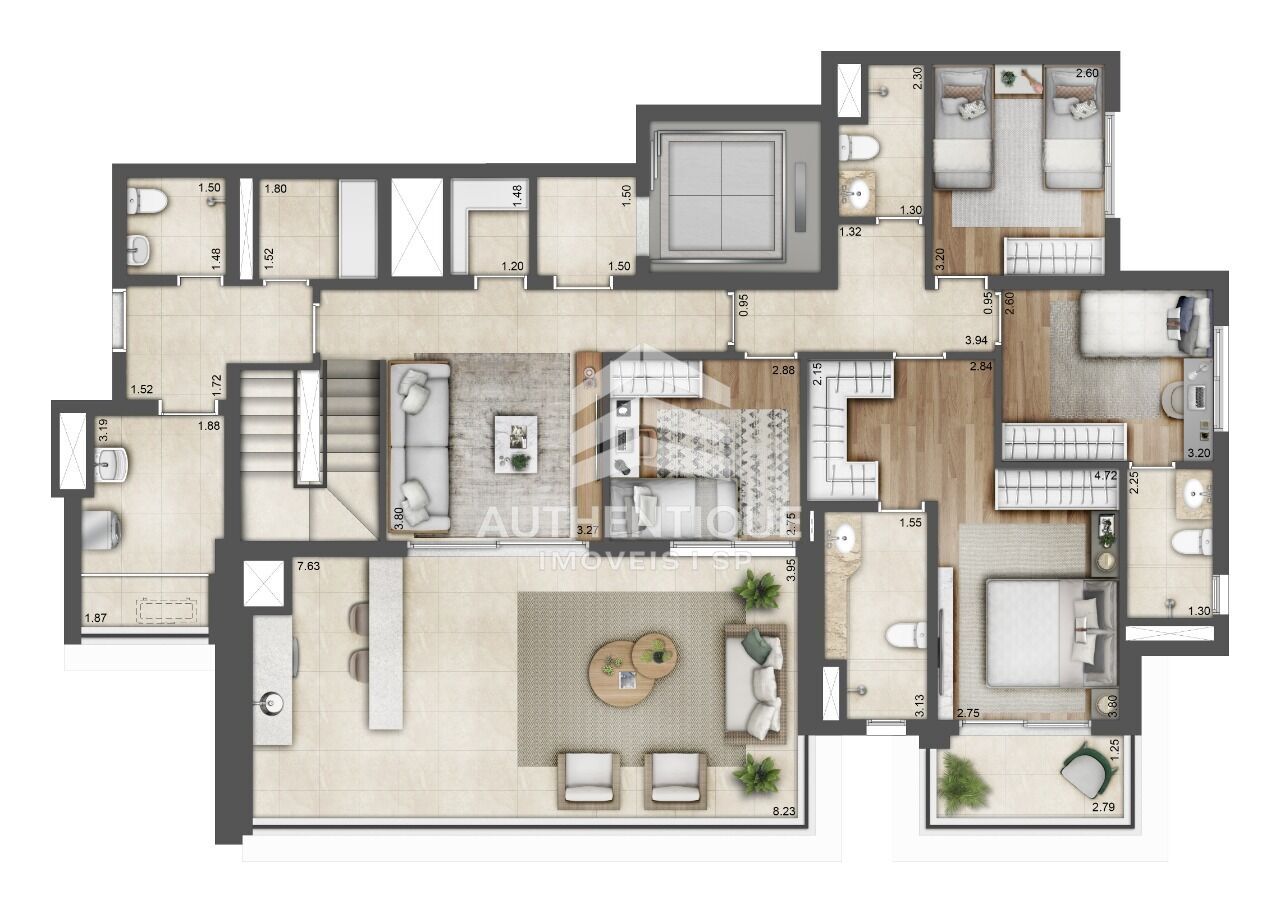 Cobertura, 4 quartos, 300 m² - Foto 42