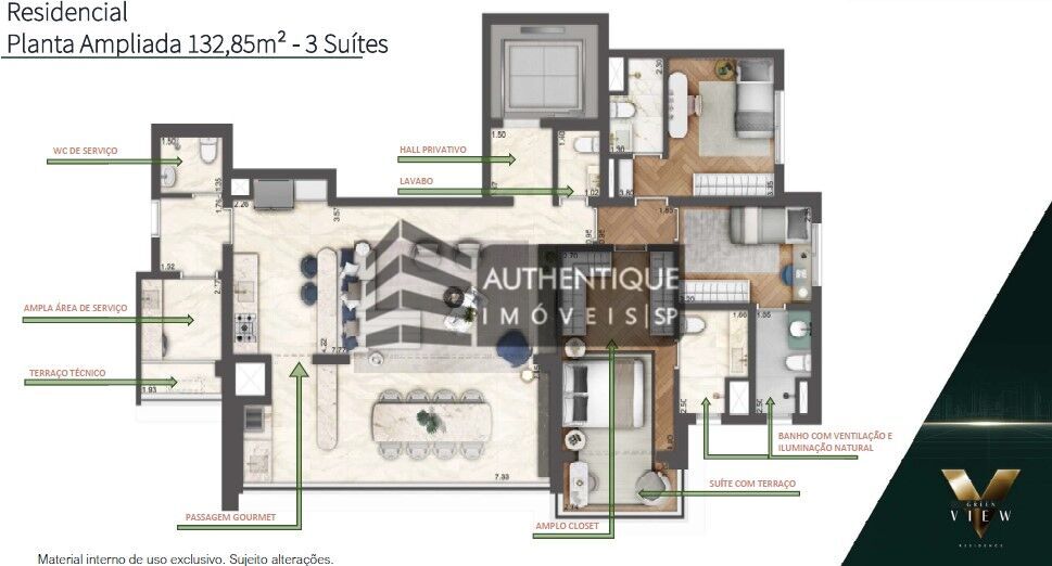 Cobertura à venda com 4 quartos, 300m² - Foto 45