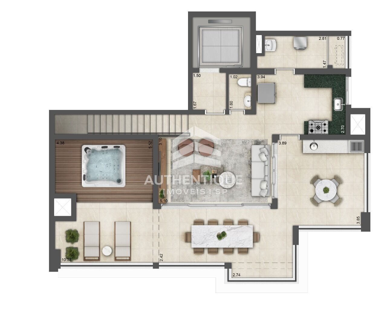 Cobertura, 4 quartos, 300 m² - Foto 41