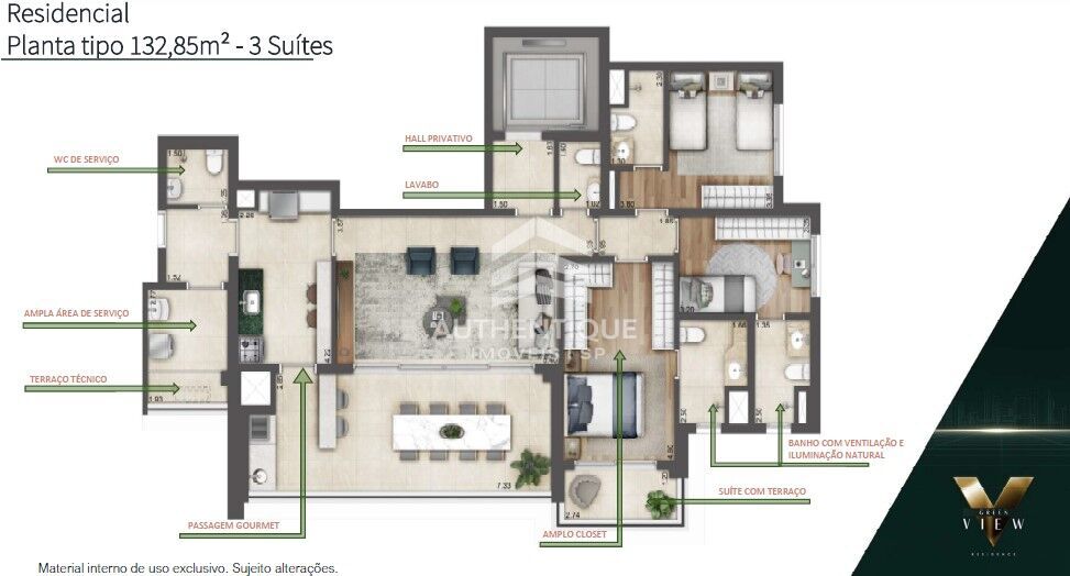Cobertura, 4 quartos, 300 m² - Foto 46