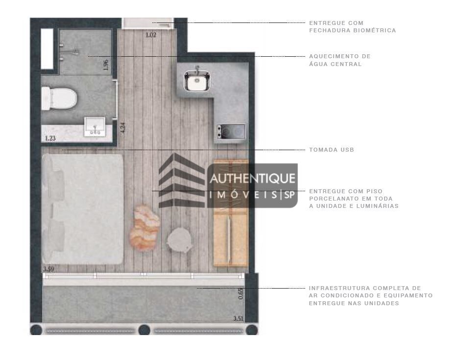 Apartamento, 2 quartos, 45 m² - Foto 25