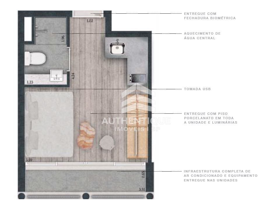 Apartamento, 2 quartos, 45 m² - Foto 25