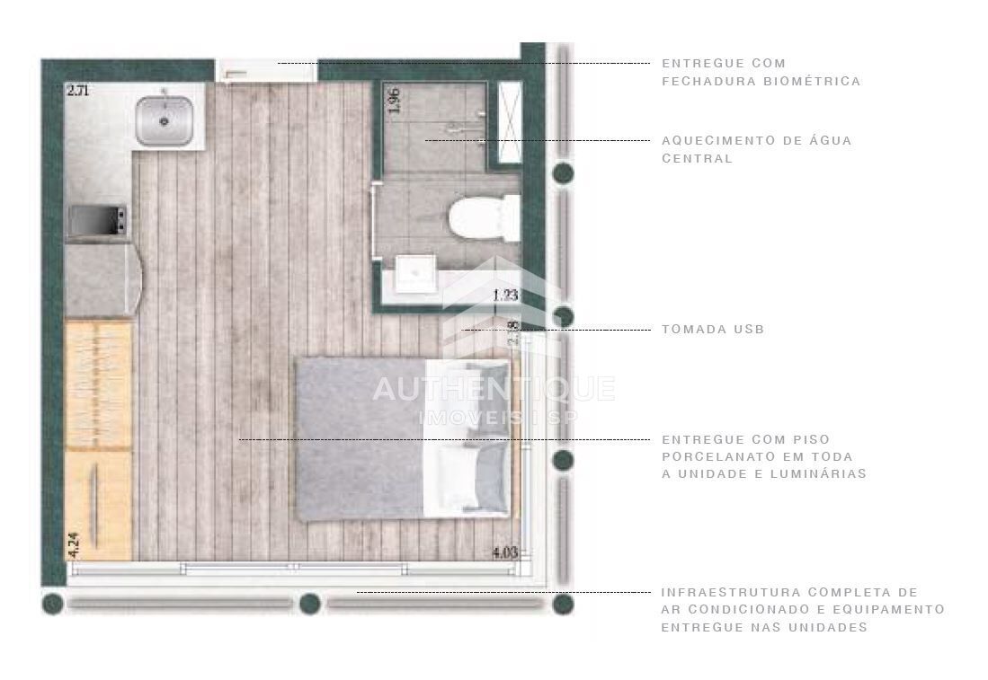 Apartamento, 2 quartos, 45 m² - Foto 26