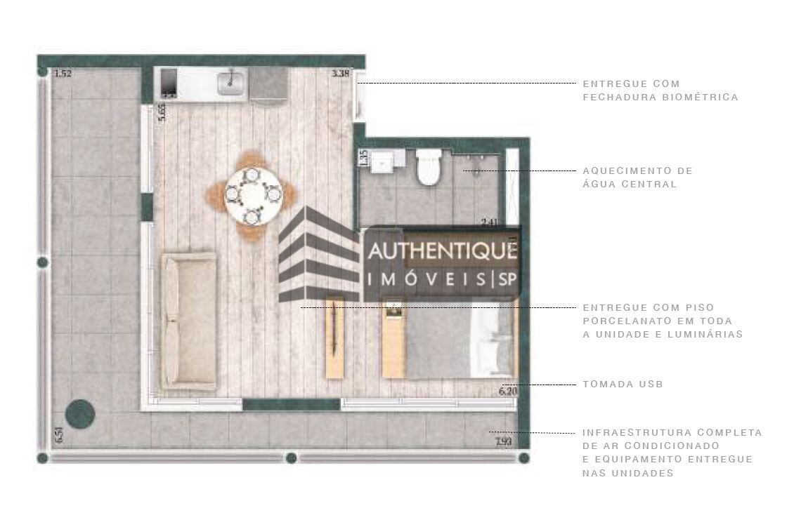 Apartamento, 2 quartos, 45 m² - Foto 29
