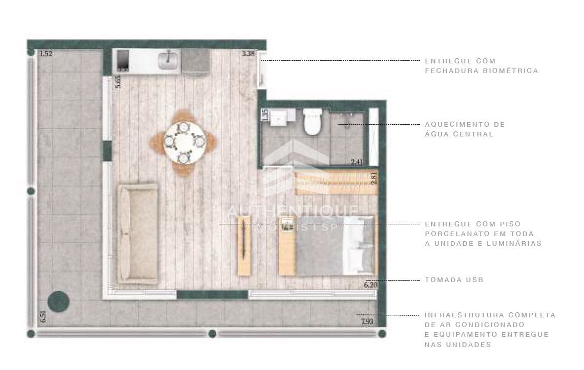 Apartamento, 2 quartos, 45 m² - Foto 29