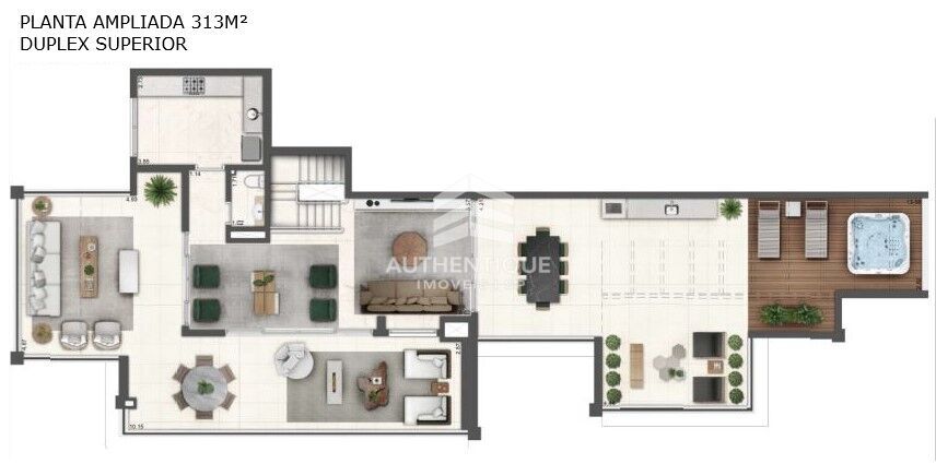 Cobertura, 3 quartos, 313 m² - Foto 21