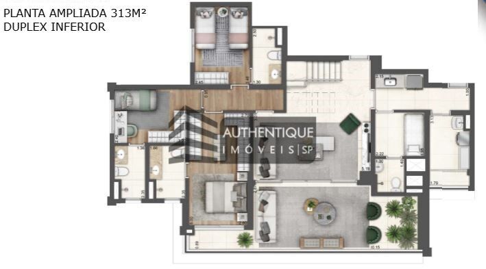 Cobertura à venda com 3 quartos, 313m² - Foto 45