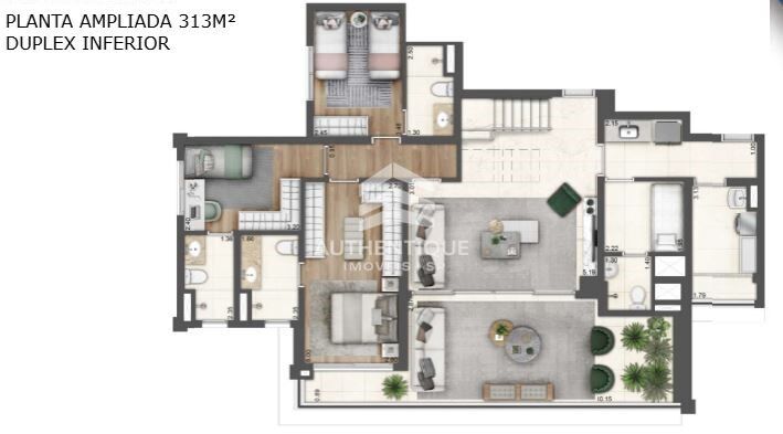 Cobertura, 3 quartos, 313 m² - Foto 20