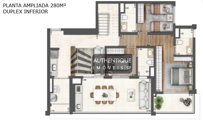 Cobertura à venda com 3 quartos, 313m² - Foto 43