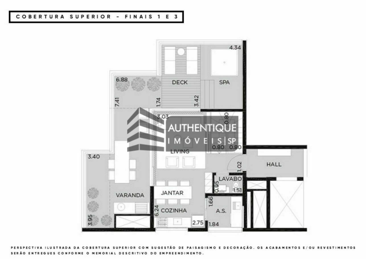 Cobertura à venda com 3 quartos, 138m² - Foto 29