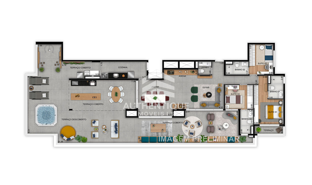 Apartamento, 3 quartos, 128 m² - Foto 16