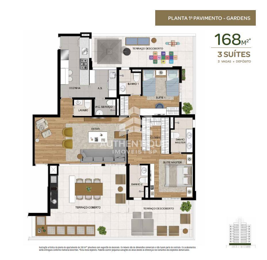 Apartamento, 2 quartos, 118 m² - Foto 23