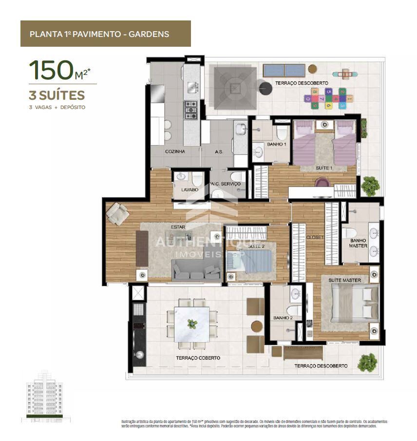 Apartamento, 2 quartos, 118 m² - Foto 22