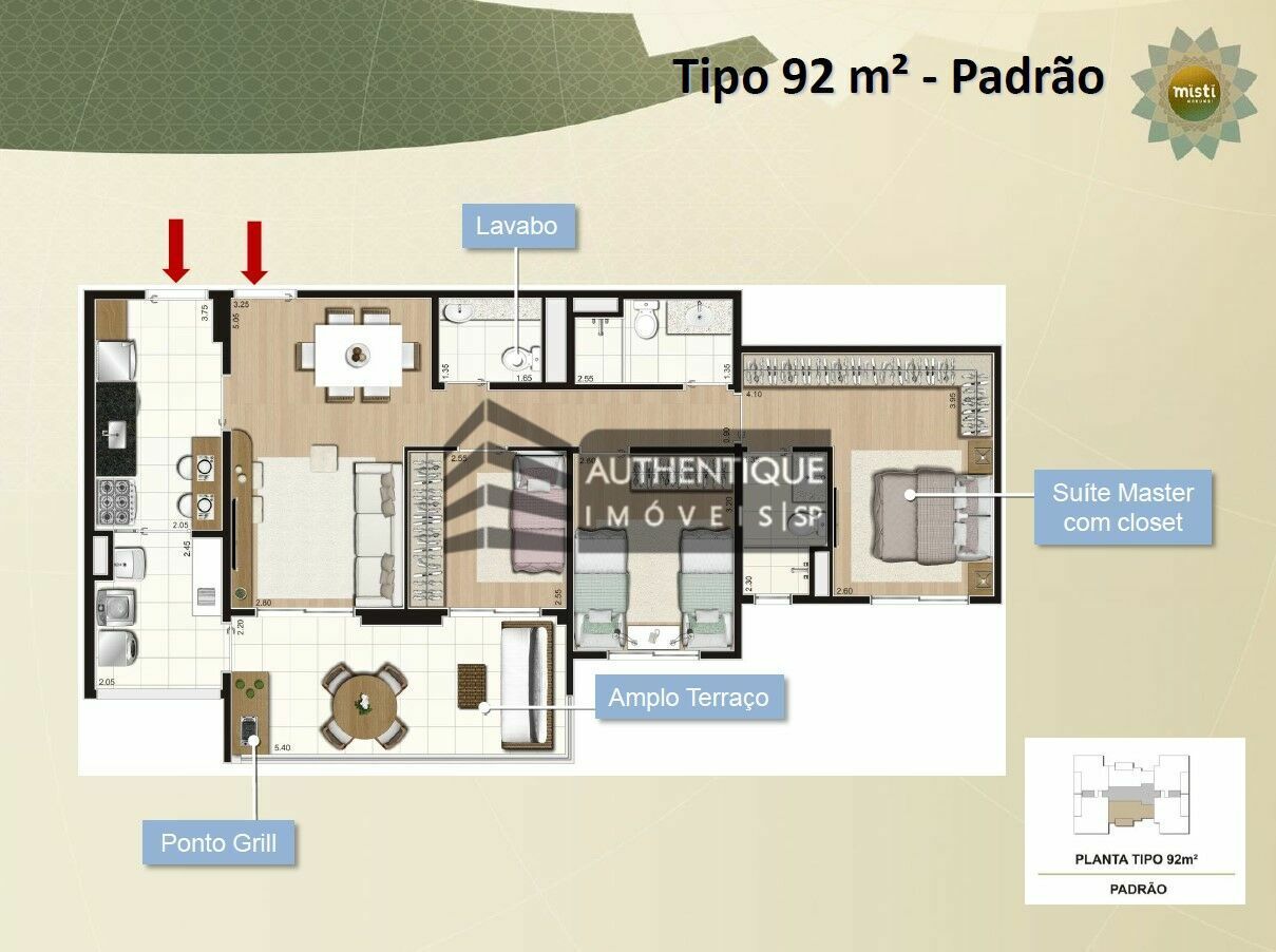 Apartamento à venda com 1 quarto, 65m² - Foto 50