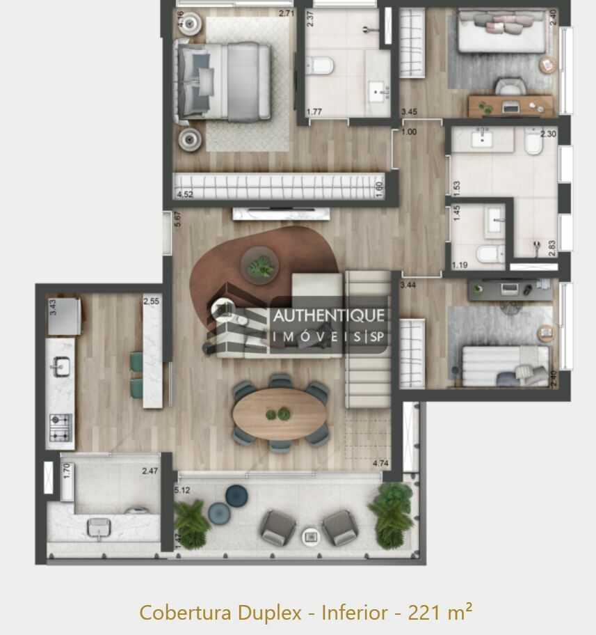 Apartamento à venda com 2 quartos, 81m² - Foto 17