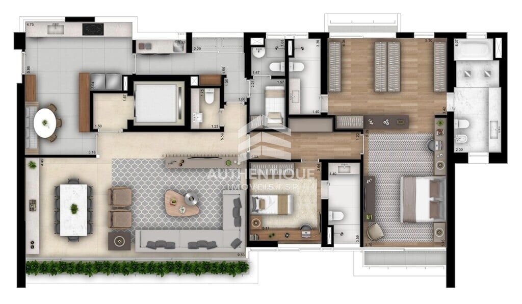 Apartamento, 3 quartos, 244 m² - Foto 30