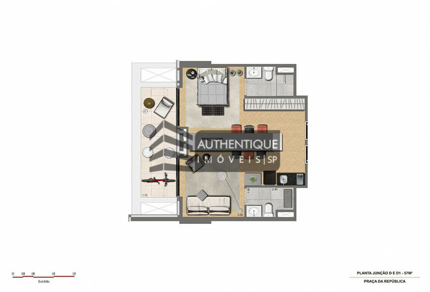 Apartamento à venda com 1 quarto, 28m² - Foto 39