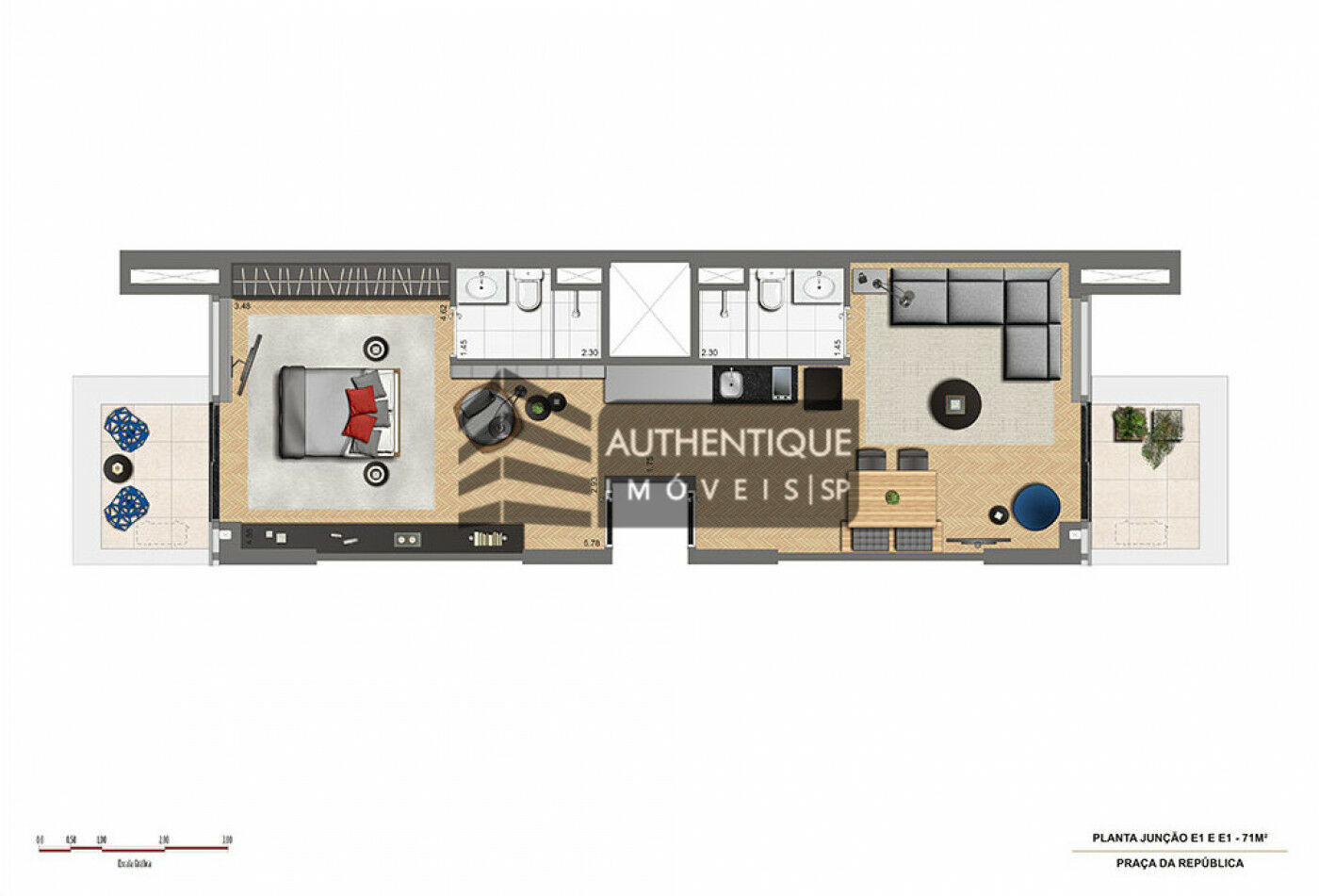 Apartamento à venda com 1 quarto, 28m² - Foto 40