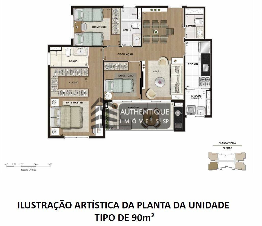 Apartamento à venda com 2 quartos, 69m² - Foto 49