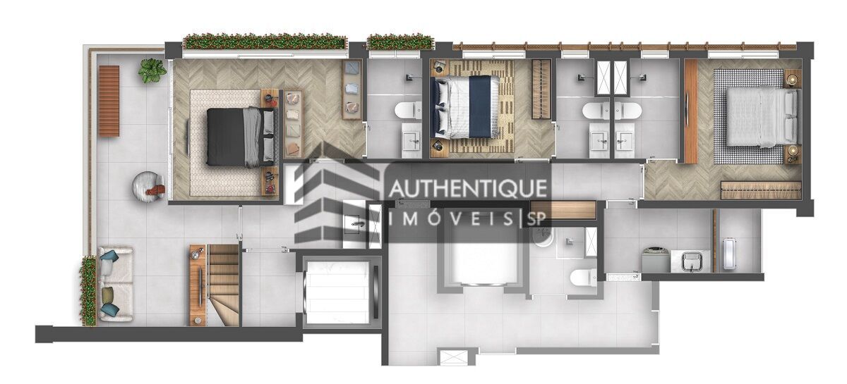 Apartamento à venda com 3 quartos, 272m² - Foto 26