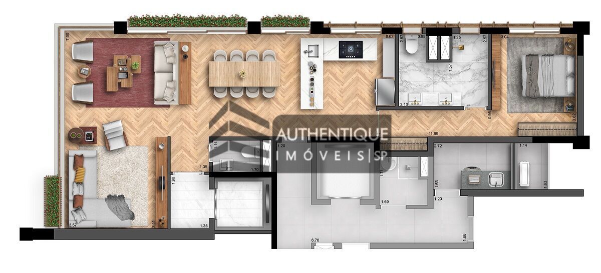 Apartamento à venda com 3 quartos, 272m² - Foto 21