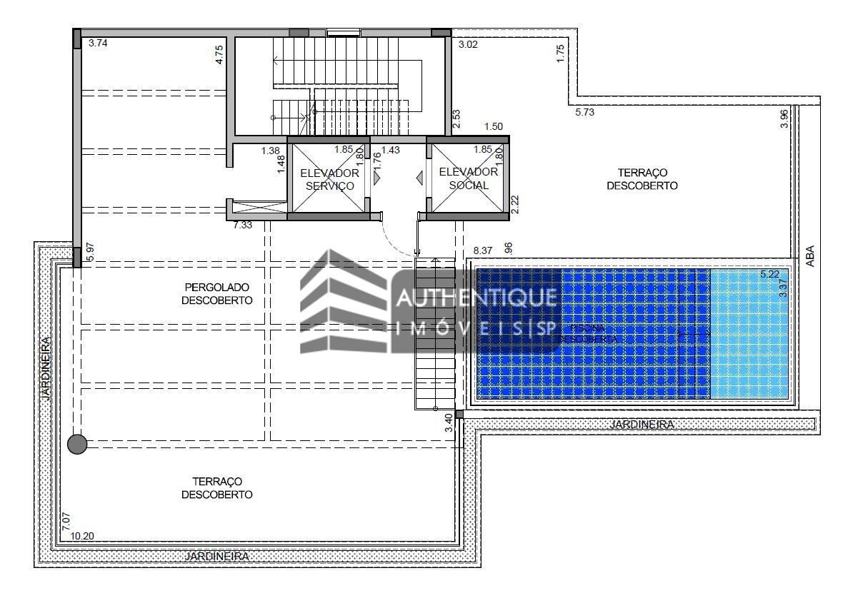 Cobertura à venda com 3 quartos, 397m² - Foto 11