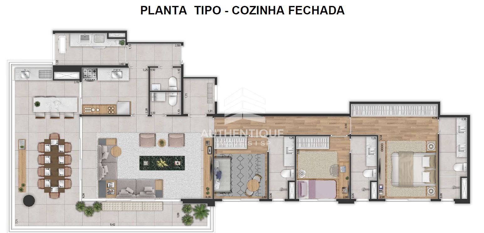 Apartamento, 3 quartos, 142 m² - Foto 15