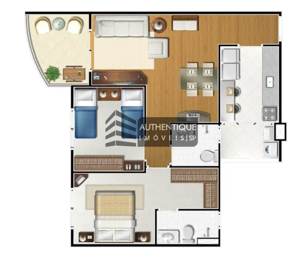 Apartamento à venda com 2 quartos, 58m² - Foto 20