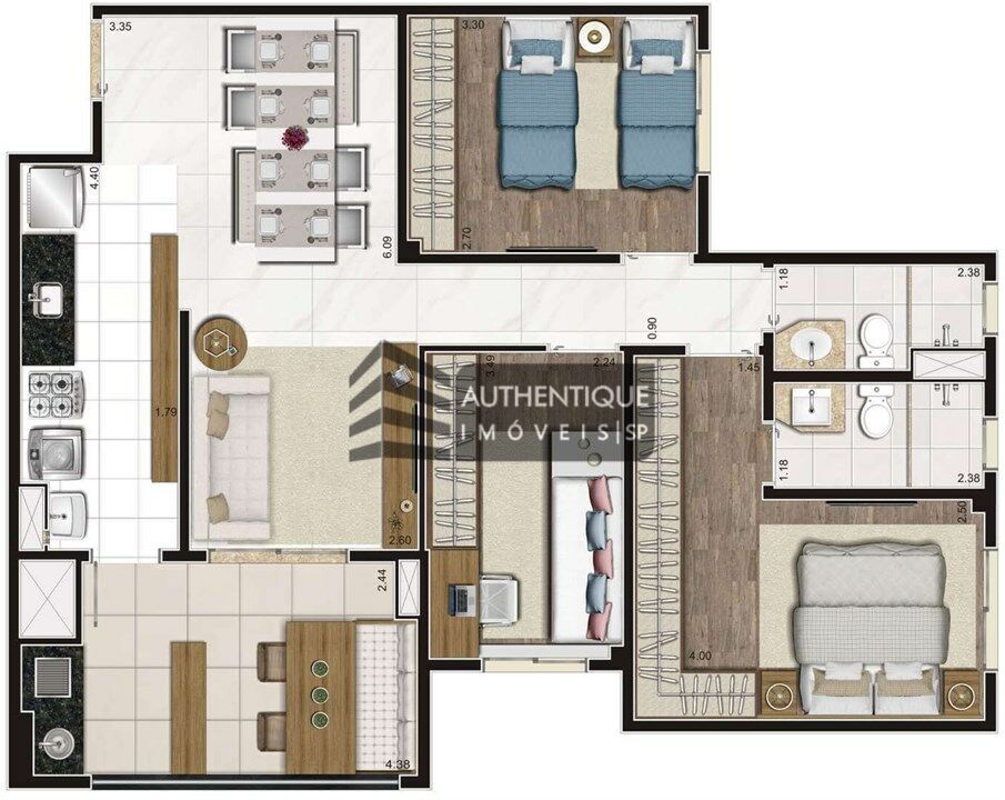 Cobertura à venda com 4 quartos, 204m² - Foto 21