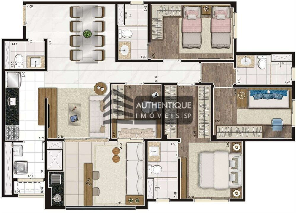 Cobertura à venda com 4 quartos, 204m² - Foto 22