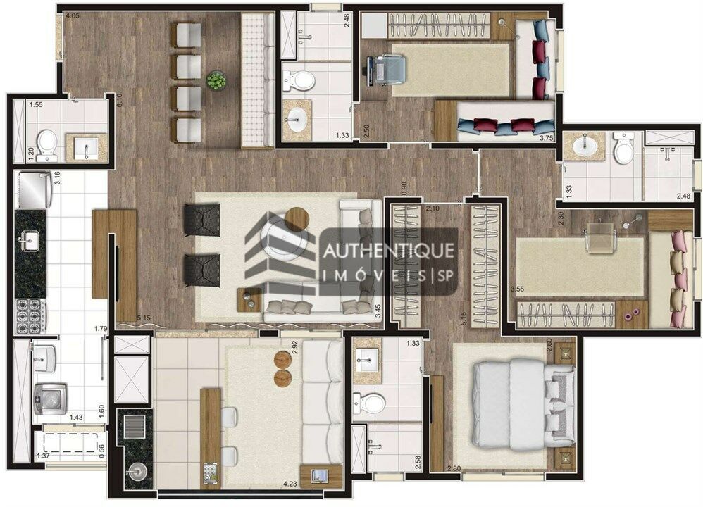 Cobertura à venda com 4 quartos, 204m² - Foto 18