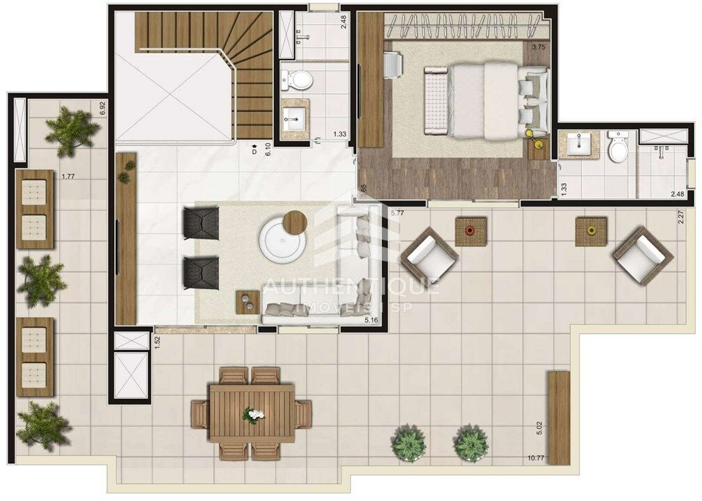 Cobertura, 4 quartos, 204 m² - Foto 23