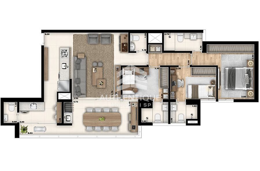 Apartamento, 4 quartos, 184 m² - Foto 34