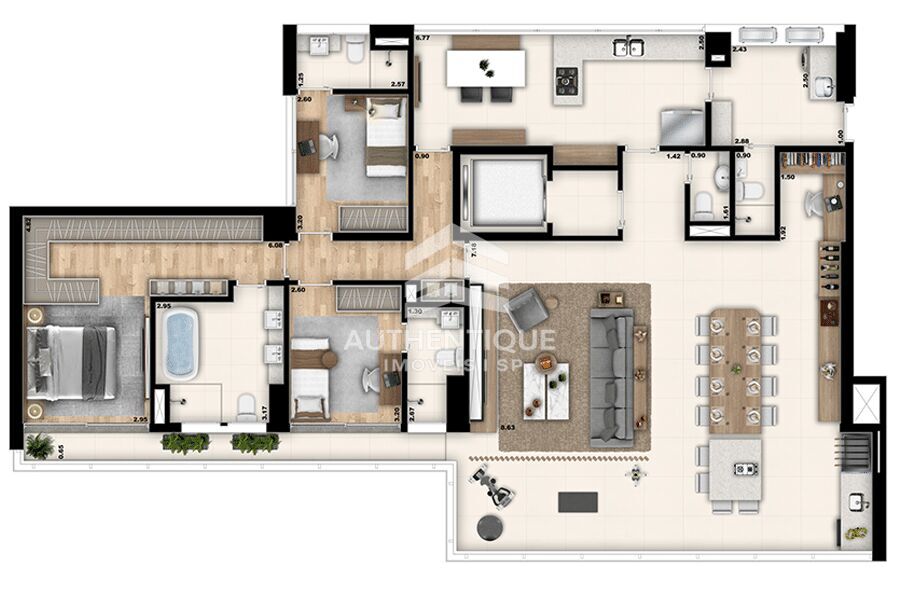 Apartamento, 4 quartos, 184 m² - Foto 35