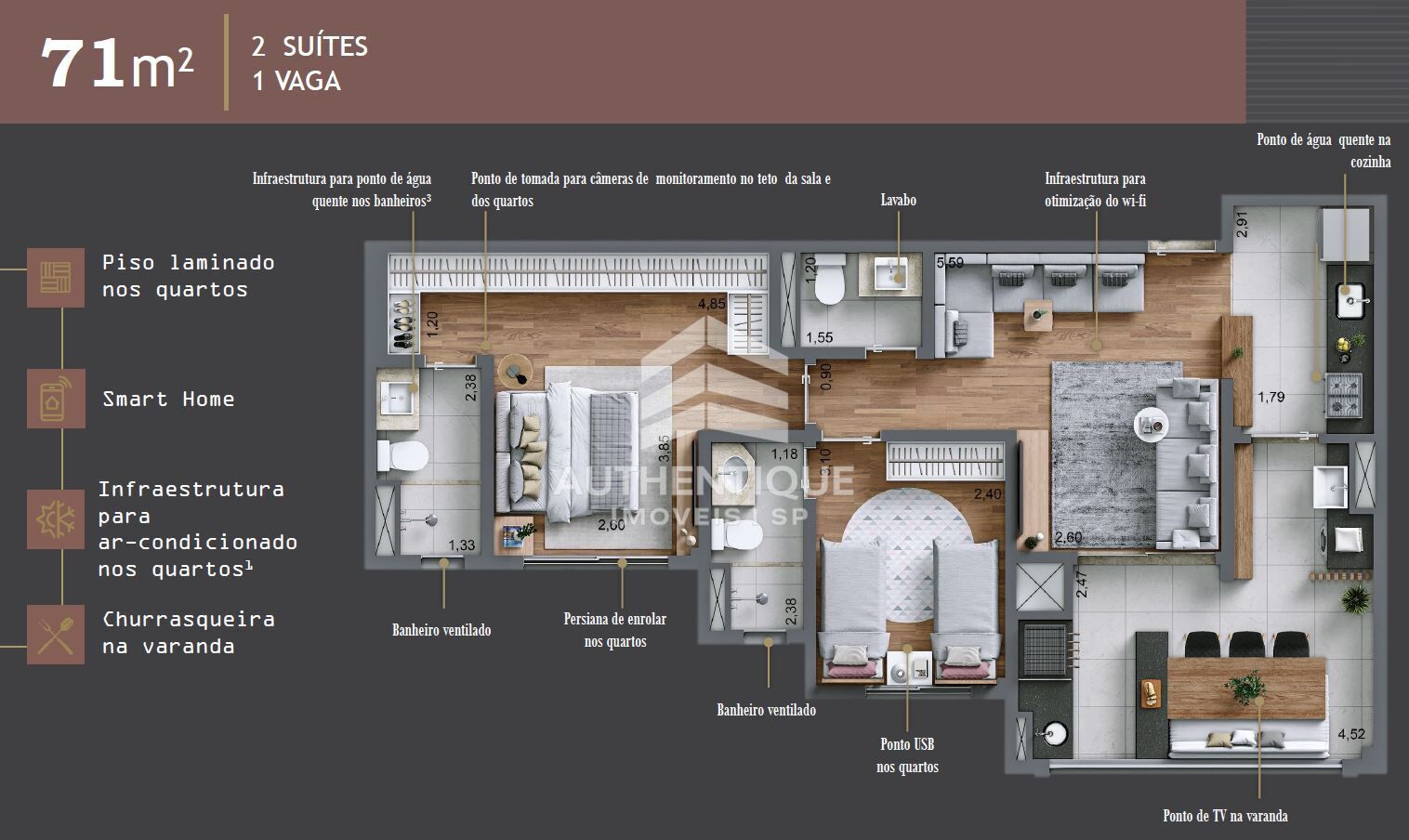 Apartamento, 3 quartos, 108 m² - Foto 15