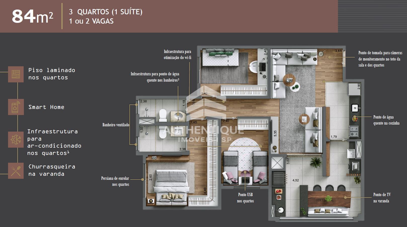 Apartamento, 3 quartos, 108 m² - Foto 16