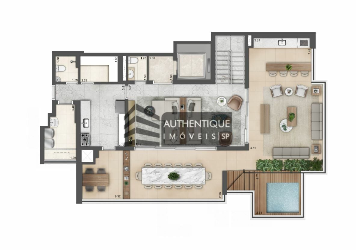 Apartamento à venda com 4 quartos, 144m² - Foto 36