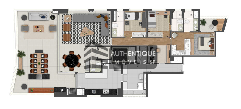 Apartamento à venda com 4 quartos, 370m² - Foto 28