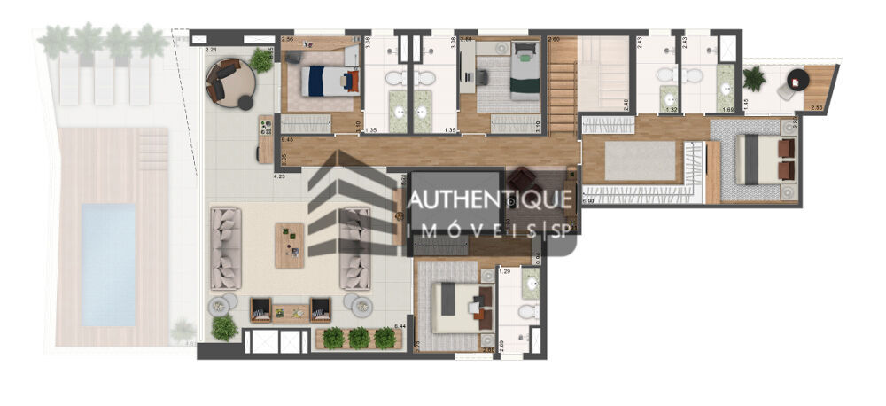 Apartamento à venda com 4 quartos, 370m² - Foto 30